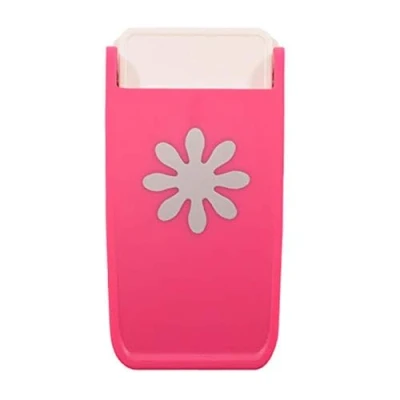 Imagen de Vaessen Creative Resistentes Maxi, Margarita, Fuerte Perforadora para Papel, Corcho, Goma Eva, Plástico Mágico y Otros Suministros de Manualidades, Tamaño Recortado 3,75 cm diámetro, PVC