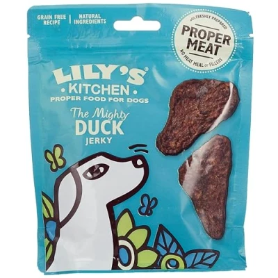Imagen de Lily&#039;s Kitchen Snack The Mighty Duck Mini Jerky 70g