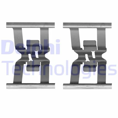 Imagen de DELPHI LX0641 Kit de accesorios, pastillas frenos VOLKSWAGEN: Touareg II, PORSCHE: Cayenne