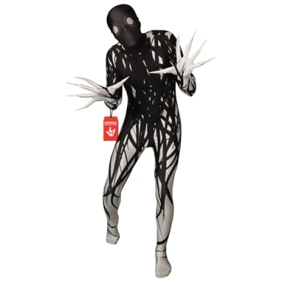 Imagen de Morphsuits Disfraz para adulto con diseño monstruo Zalgo, talla M (MPZAM)