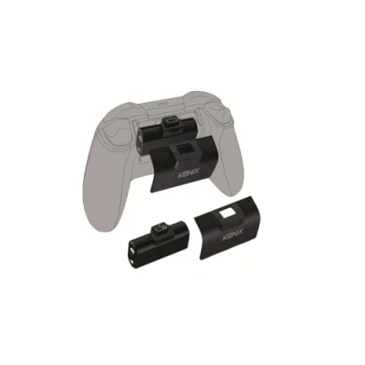 Imagen de Konix Mythics Kit de batería Recargable para Mando Xbox Series X S, Carga rápida, conexión USB, Cable 2 m, Negro