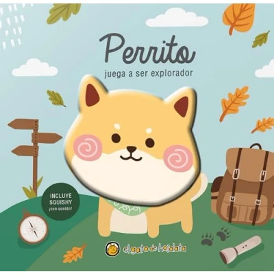 Imagen de Perrito Juega A Ser Explorador