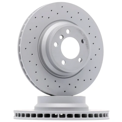Imagen de ZIMMERMANN SPORT COAT Z 150.3408.52 Disco de freno 348 30 6/5 5 120 ventilación interna, perforado revestido altamente carbonizado BMW: 7