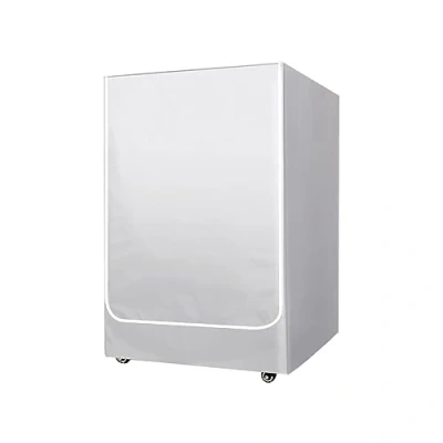 Imagen de Funda para Lavadora Impermeable, Cubierta Secadora, 60 x 65 90 cm Gris y Secadora de Carga Frontal, Protección UV, Envejecimiento Resistente