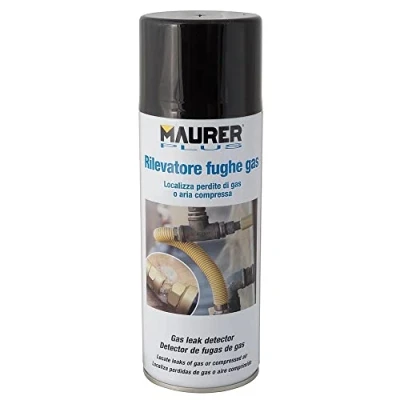 Imagen de MAURER 12060366 Spray Detector Fugas De Gas 300ml, Multicolor