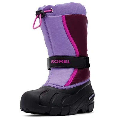 Imagen de Sorel Flurry Boot, Botas de Nieve, Unisex niños, Purple Dahlia/Paisley 2023, 39 EU