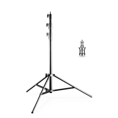 Imagen de Walimex pro AIR Jumbo 290 lámpara trípode 290cm trípod de luz aluminio amortiguado por aire, 2,9 m altura máxima 20 kg capacidad carga, estable y cómodo