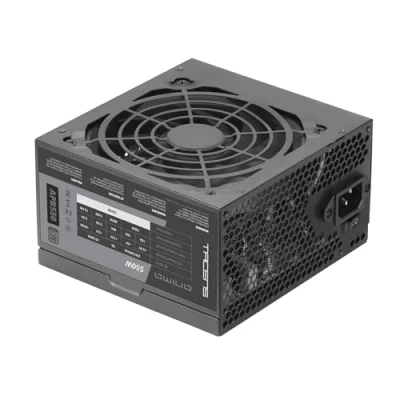 Imagen de Tacens Anima APB550, Fuente Alimentación PC ATX 550W, 80Plus Bronze, 85% Eficiencia, Tecnologías SMD y DC DC, Ventilador Ultra silencioso 12cm, Negro