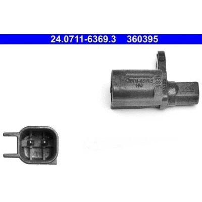 Imagen de ATE 24.0711 6369.3 Sensor de ABS sin cable VOLVO: S60 II, V50, V60 I Furgón / Familiar, FORD: KUGA 2, 1 norauto, oscaro, mister auto