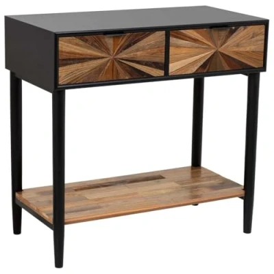 Imagen de Recibidor de madera y metal 1 cajon balda