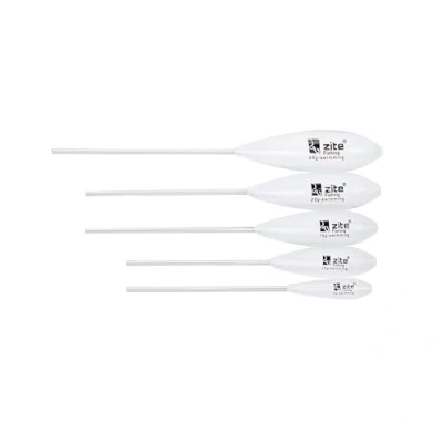 Imagen de Zite Sbirulino Flotador de pesca Sbirolino 5 25 g, 2 unidades, para truchas con masa y cuchara, diseño aerodinámico grandes distancias lanzamiento (juego 5)