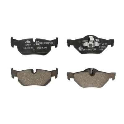 Imagen de ATE Ceramic 13.0470 7217.2 Juego de pastillas freno preparado para indicador desgaste, excl. contacto avisador desgaste BMW: 1 Hatchback