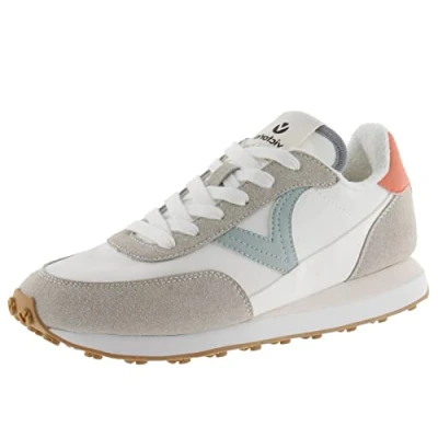 Imagen de Victoria Shoes À Lacets Plate Zapatillas, Mujer, Talla: 37, Céleste Zapatos