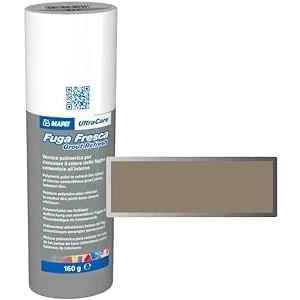 Imagen de Mapei Ultracare FUGA FRESCA 134 seda pintura polimérica para renovar el color de las juntas cemento Botella 160 g.