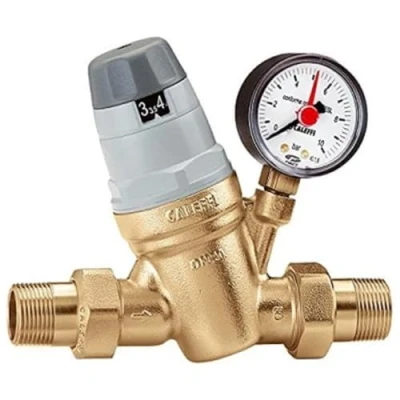 Imagen de Thermador 61011 R53520 Reductor de presión 3/4 &quot;con manómetro