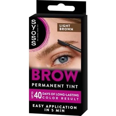 Imagen de Schwarzkopf Brow Tint Tinte de Cejas Castaño Claro Tono 5.1 Coloración permanente Color natural y duradero hasta 4 semanas