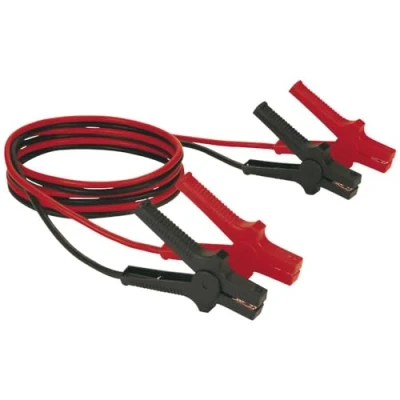 Imagen de Einhell Cable de puente para motores gasolina y diésel BT BO 25/1 A (3,5 m, 4 abrazaderas poste totalmente aisladas, con práctica bolsa transporte)