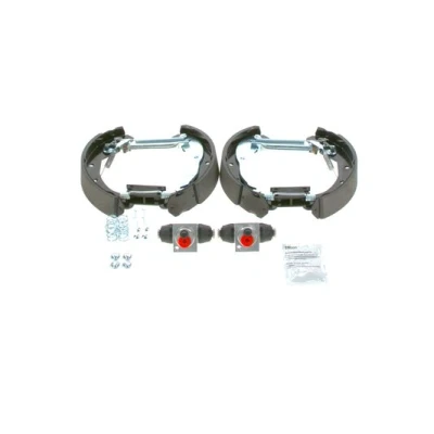 Imagen de BOSCH 0 204 114 633 Kit frenos, disco de tambor con accesorios, cilindro freno rueda OPEL: Astra G Berlina, CC, Combo C Tour
