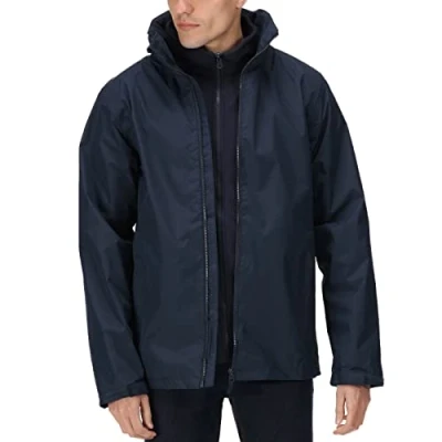 Imagen de Regatta Men Classic 3 in 1 Waterproof Jacket Black, Large
