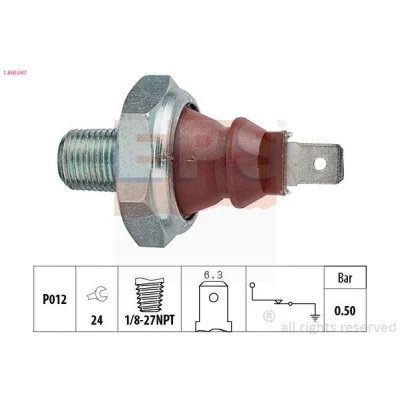 Imagen de EPS 1.800.047 Sensor de Presión Aceite 1/8 27NPT 1 Made in Italy OE Equivalent