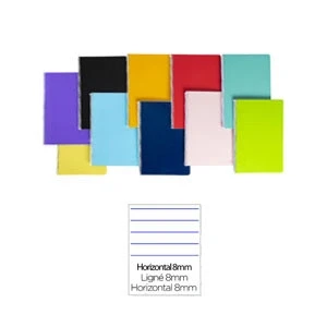 Imagen de Cuaderno Espiral Folio 80H Rayado Horizontal Tapa Blanda 60gr (Surtidos)