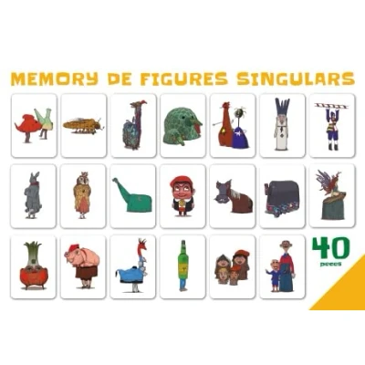 Imagen de Memory de Figures Singulars: 1 (Memory dels dracs)