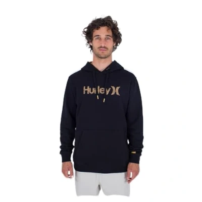 Imagen de Hurley M Toledo Basic Hood Sudadera con Capucha, Negro, Hombre
