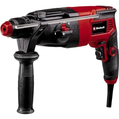 Imagen de Einhell Martillo perf. TC RH 620 4F (620 W, mec. neum. perc., frec. perc. 5200 rpm, 2,2 J, taladrado de taladrado, cincelado con y sin fijación, SDS Plus, incl. maletín transp.)