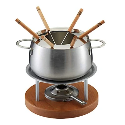 Imagen de Kuhn Rikon 32212 Set Fondue de Carne, 2 litros, Stainless Steel