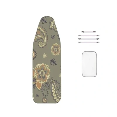 Imagen de WTAIS Funda para Tabla de Planchar, Engrosada Diseño 2 en 1, Extra Grande 160x60cm, (Se Adapta a Tablas Planchar 145 155 cm Largo y 45 55 Ancho)
