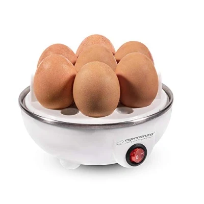 Imagen de Esperanza Hervidor de huevos para 1 a 7 con vaso medidor, herramienta picadura automática