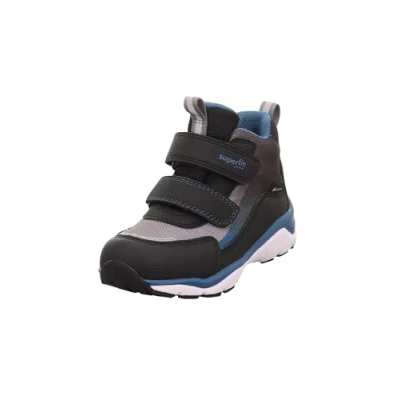 Imagen de Superfit Zapatillas altas para niños, Talla: 21, Schwarz/blau Zapatos