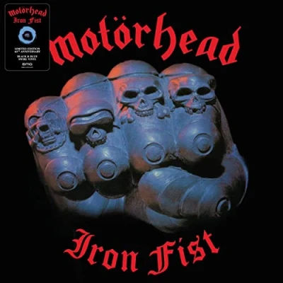 Imagen de Motörhead Iron Fist (40th Anniversary Deluxe Edition) (LP Azul/Negro) [Vinilo]