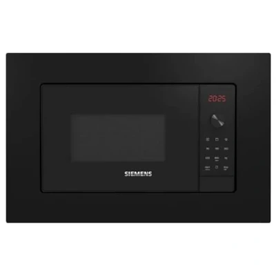 Imagen de Siemens Microondas integrable iQ500, 59 x 38 cm, cookControl, humidClean, Grill, Negro, BE525LMB1