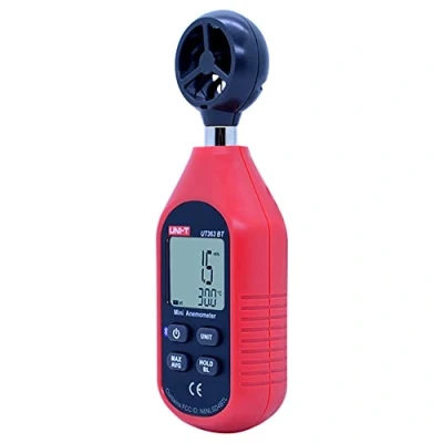 Imagen de UNI T UT363BT Mini Anemómetro con Bluetooth, 0m/s 30m/s, 10C 50C/14F 122F
