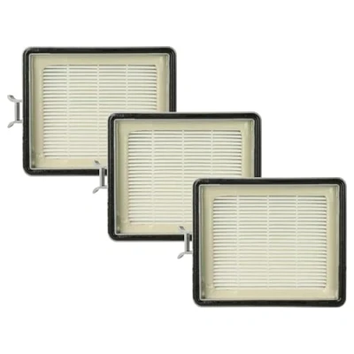 Imagen de vhbw 3x Filtro compatible con Lux Intelligence Serie S115 aspiradora de aire salida, gris/blanco