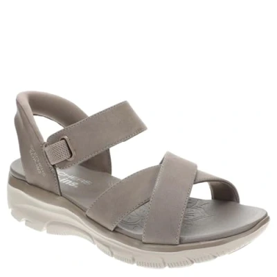 Imagen de Skechers Easy Going Somewhere Sunny, Zapatillas Mujer, Gris Topo, 36 EU