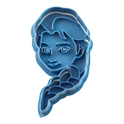 Imagen de Cuticuter Frozen Elsa Cortador de Galletas, Plástico, Azul