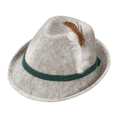 Imagen de W WIDMANN MILANO Party Fashion 11761 sombrero fedora bávaro con pluma para niños, de traje tradicional, fiesta la cerveza, popular, feria iglesia
