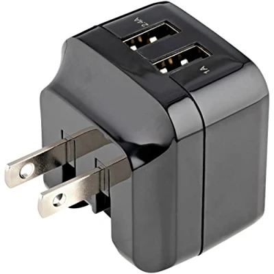 Imagen de Cargador Startech.com De Pared Usb 2 Puertos Para Tablets Smartphones Alta Potencia Viajes