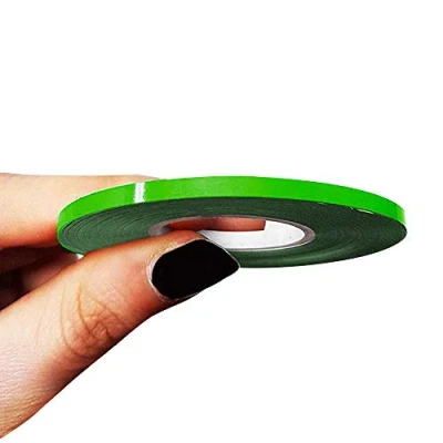 Imagen de 4R Quattroerre.it 10458 Franjas Trim Tiras Adhesivas para Coche, Verde Kawa, 3 mm x 10 MT