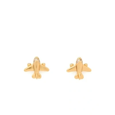 Imagen de kate spade new york OUT OF Office STUD Pendientes clear/goldcoloured, Mujer, Talla: One Size, Clear/gold coloured