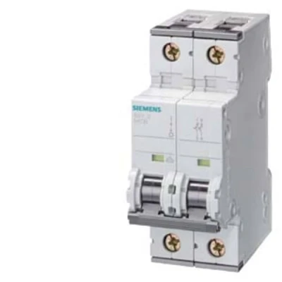 Imagen de Siemens Interruptor automático 70 accesoriable 10ka curva c 1 polo+neutro 2a