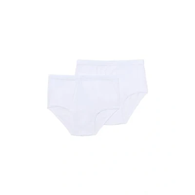 Imagen de Abanderado Pack Braslip Clásico Algodón 100% Hombre x2, Blanco, 60