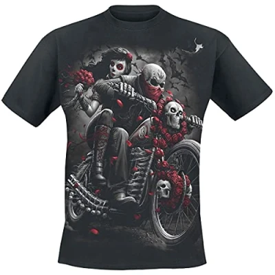 Imagen de Spiral Direct Day of The Dead Camiseta, Multicolor, Única Unisex