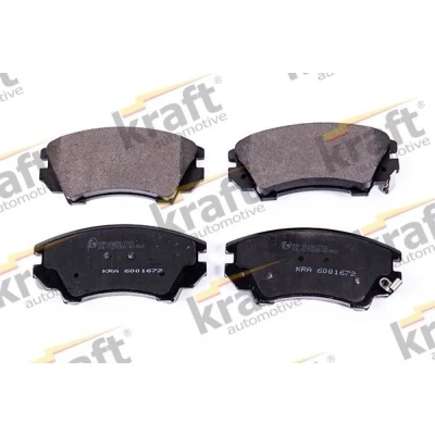 Imagen de KRAFT 6001672 Juego de pastillas freno Eje delantero con avisador acústico desgaste OPEL: Insignia A Berlina, Astra J Hatchback