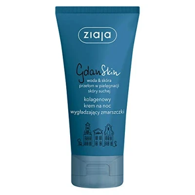 Imagen de Ziaja GDANSKIN COLLAGEN Crema suave de noche para las arrugas, 50 ml