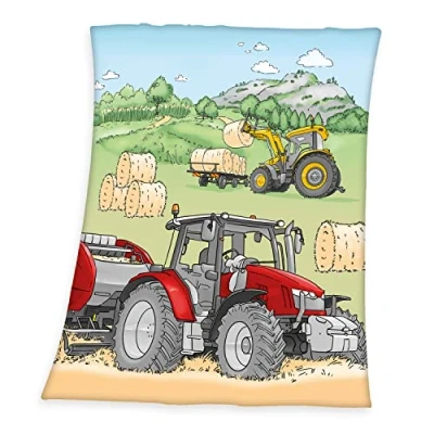 Imagen de Herding Manta de Forro Polar para Tractor, 130 x 160 cm, 100% poliéster,