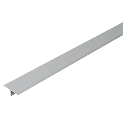 Imagen de Alberts 477103 Perfil de cubierta en T, Aluminio, anodizado plata, 1000 x 15 9 mm