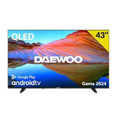 Imagen de DAEWOO Televisor Smart TV 43DM62QA 43&#039;&#039; 4K UHD QLED Android 11 F Negro